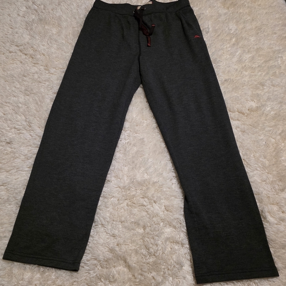 Tommy Bahama Men's Soft Black Sweatpants Relaxed Fit Joggers Sz M